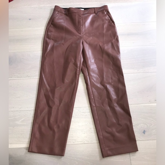 Aritzia Babaton Command Pants High Rise Straight sz 12 - Picture 1 of 7